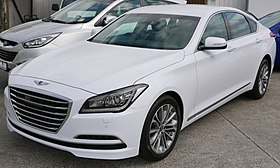 2014 Hyundai Genesis (DH MY15) sedan (2015-10-10) 01.jpg